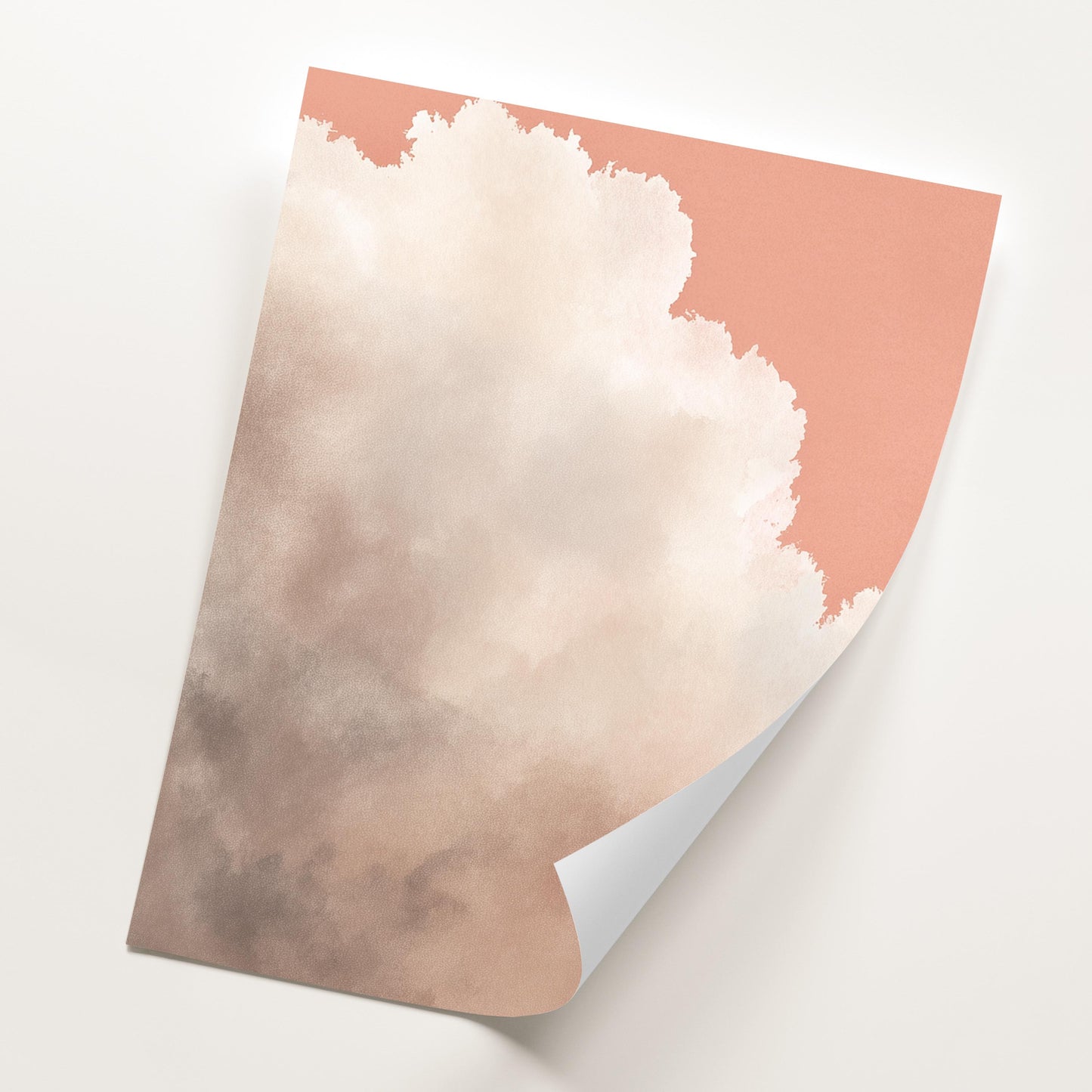 Set of 3 Prints · Pink Cloud Wall Art · Pastel Sky Triptych for Bedroom & Nursery · Minimalist Poster Set · Prints or Framed Prints