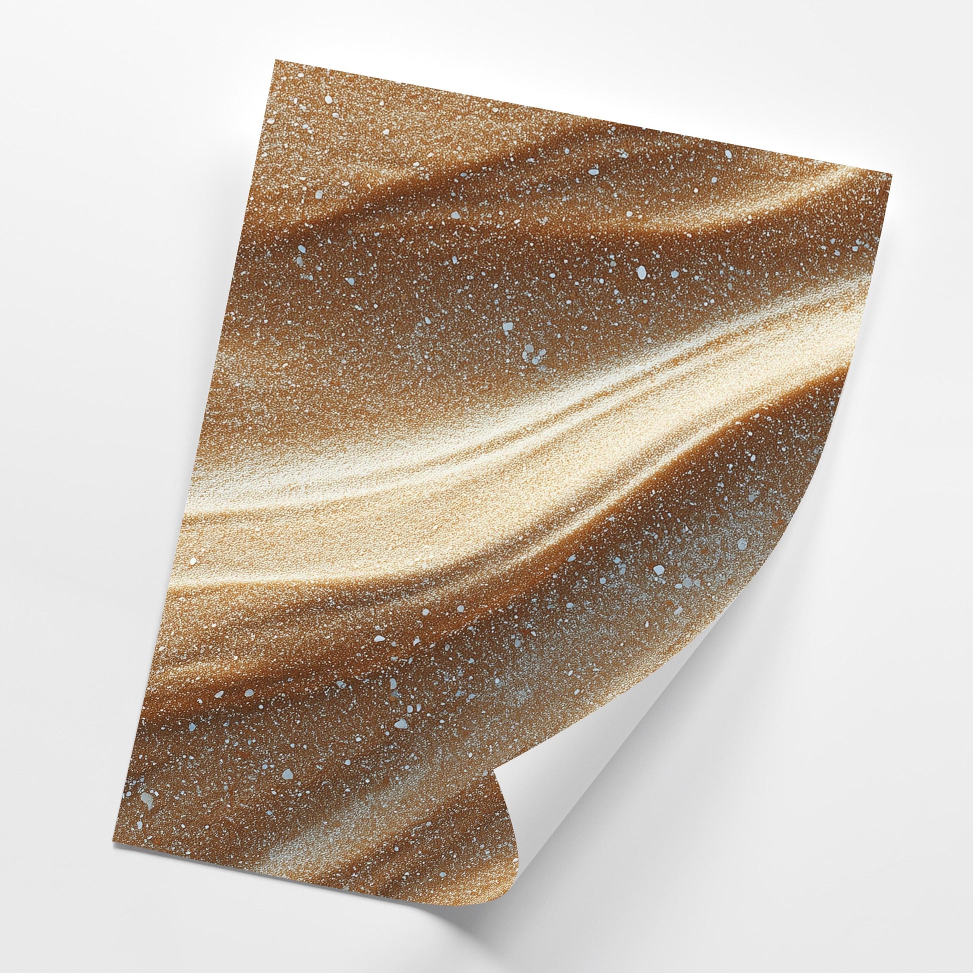 Gold Sand Triptych Wall Art Set of 3 | Neutral Wave Texture Prints | Luxury Minimal Wall Decor | Modern Coastal 3 Panel Art